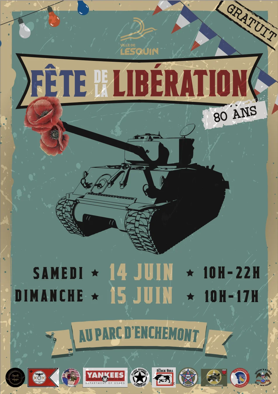 LESQUIN - fête de la libération