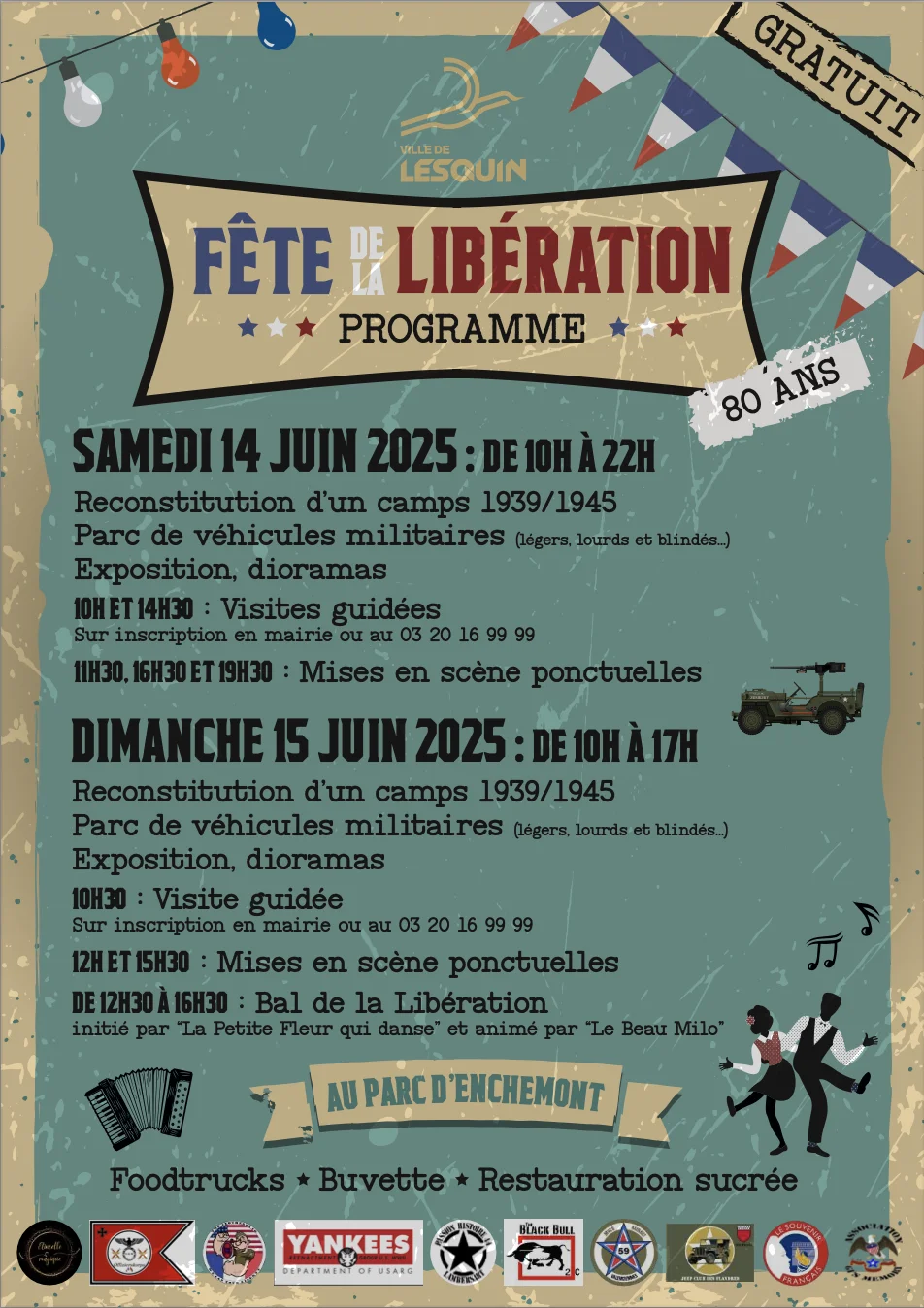 LESQUIN - fête de la libération